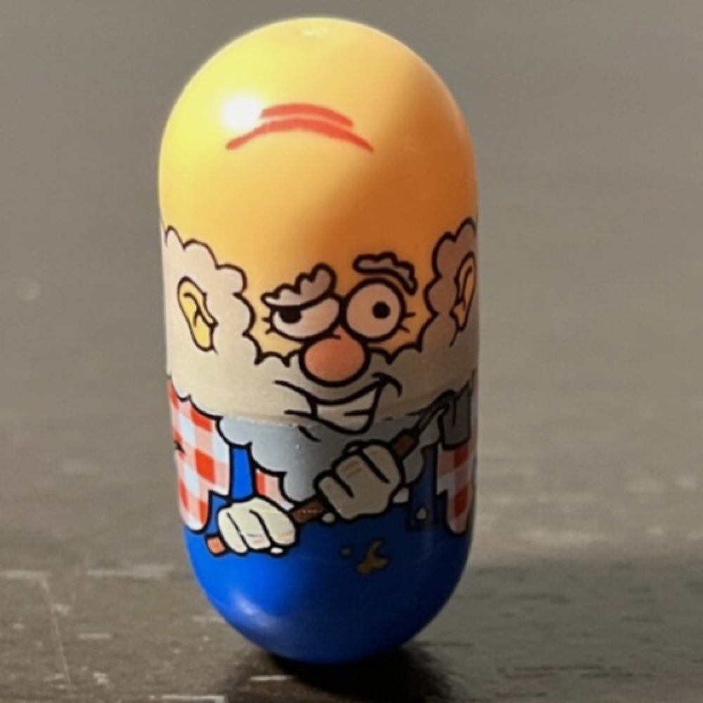 Mighty Beanz #76 FARMER Bean Moos